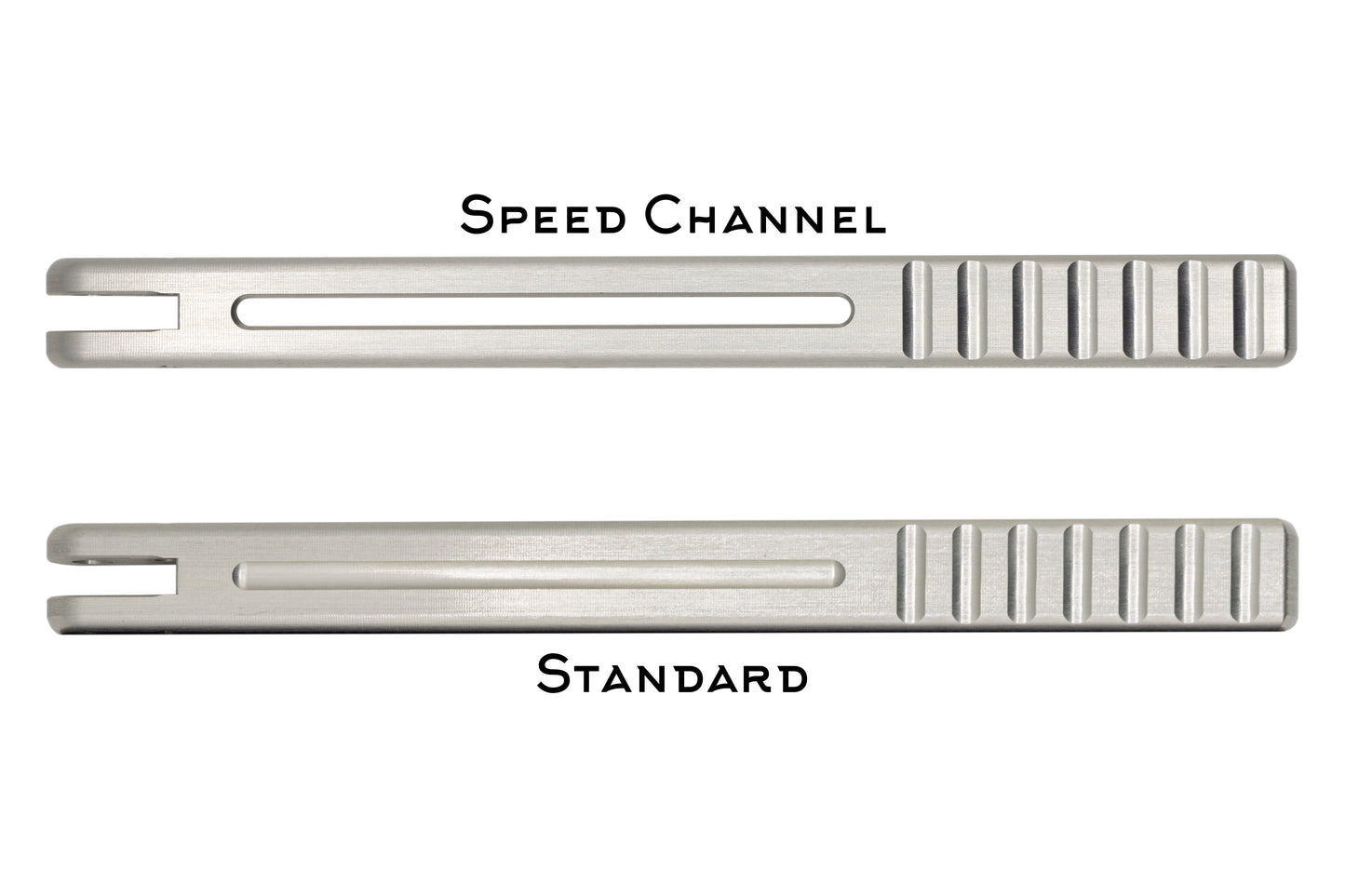 Speed channel vs standard handle