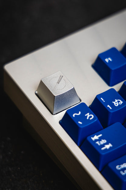 Squid Industries Keycap silver tsunami