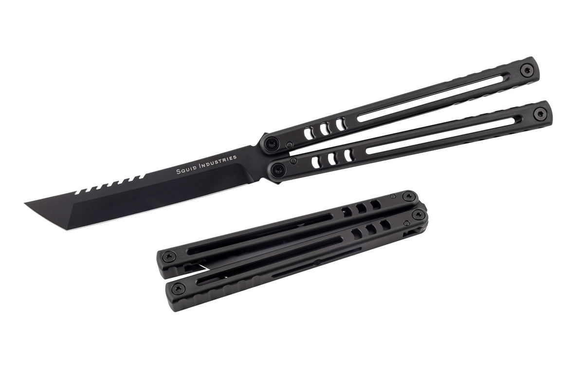 DLC Madko Tanto Opened & Closed Position White Background