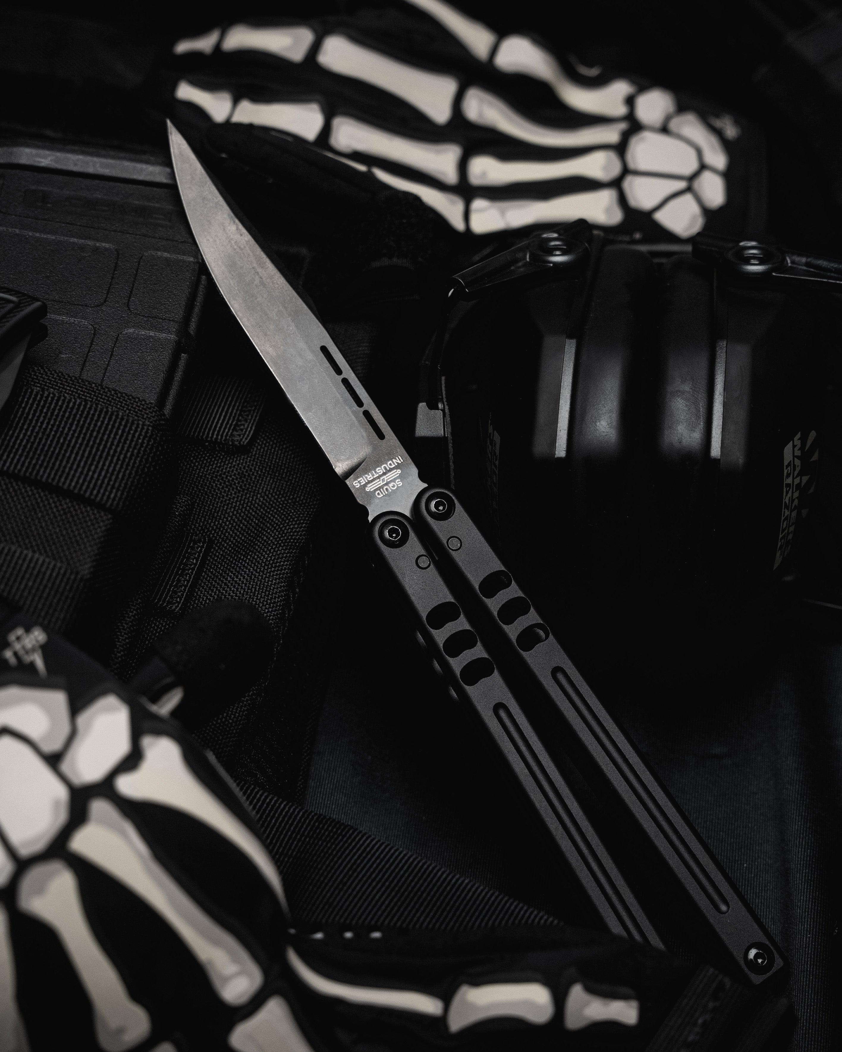 Inked Mako Harpoon – Squid Industries Knives