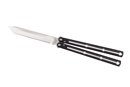 DUal Tone Black Speed Channel Tanto Krake Raken In Open Position