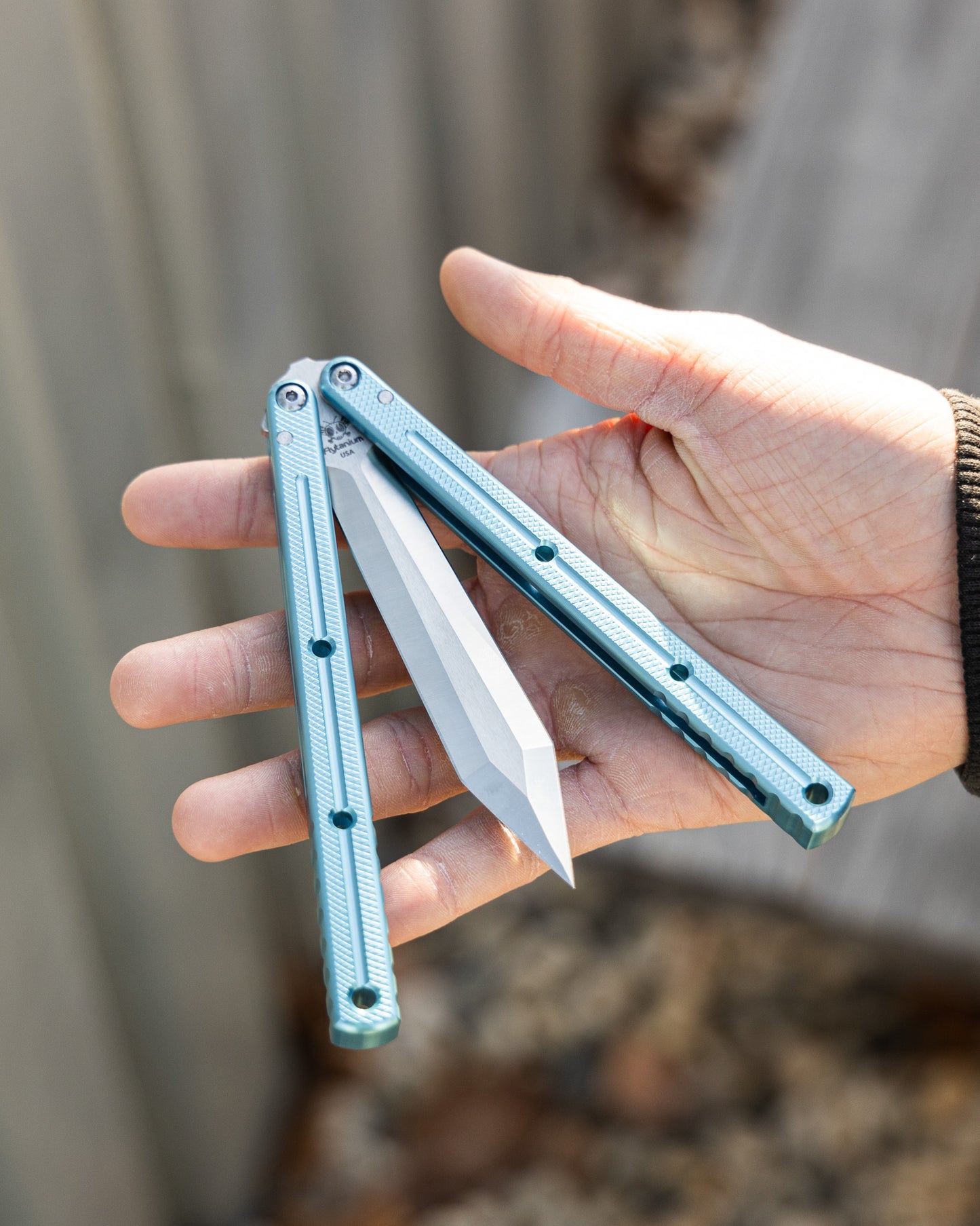 Glacier Zenith Krake Raken Semi Close On Hand Blurry Background