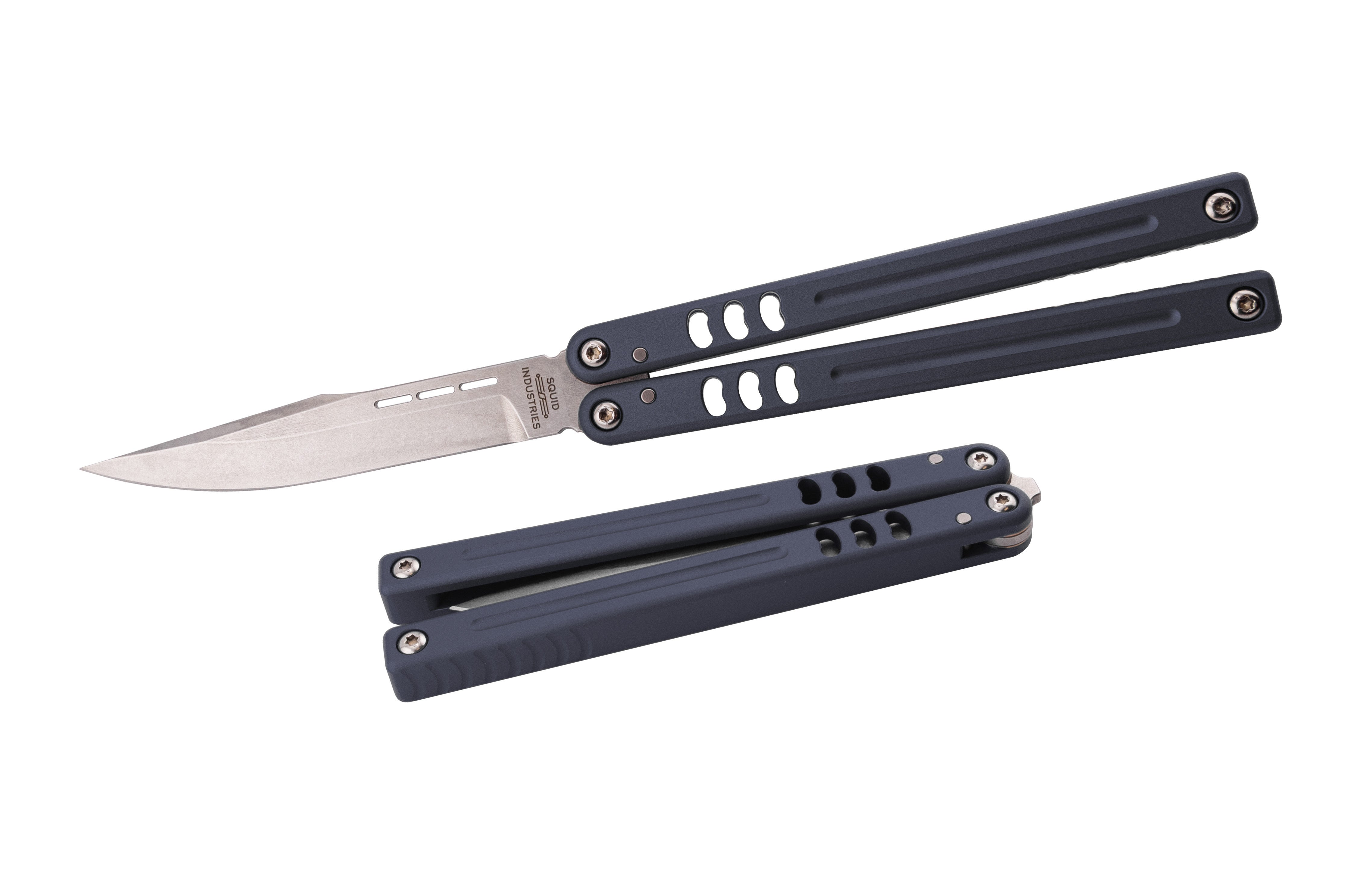 SQUID INDUSTRIES MAKO バタフライナイフ ブラック sddefault.jpg