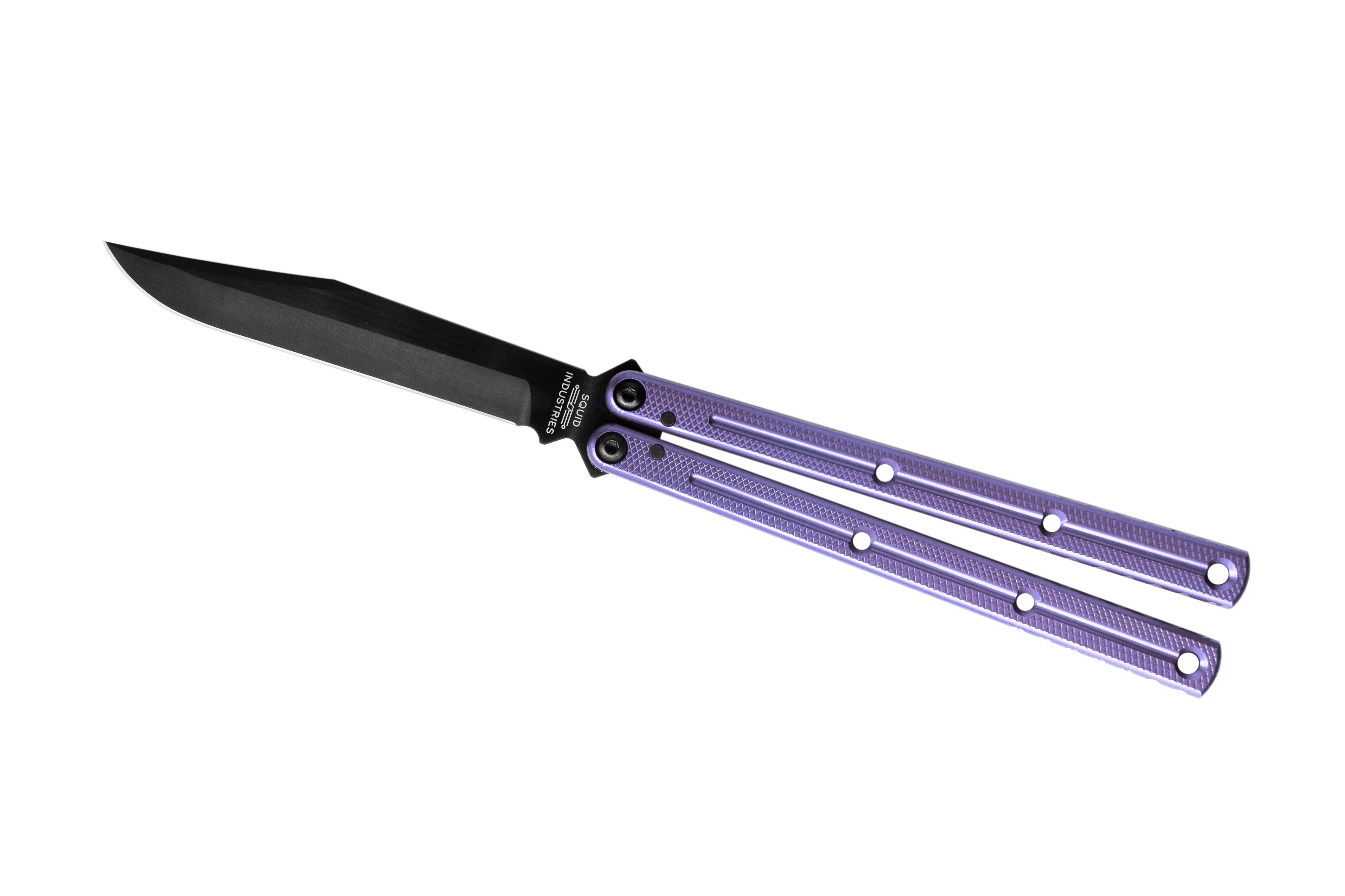 Inked Bowie Krake Raken V3 β Squid Industries Knives