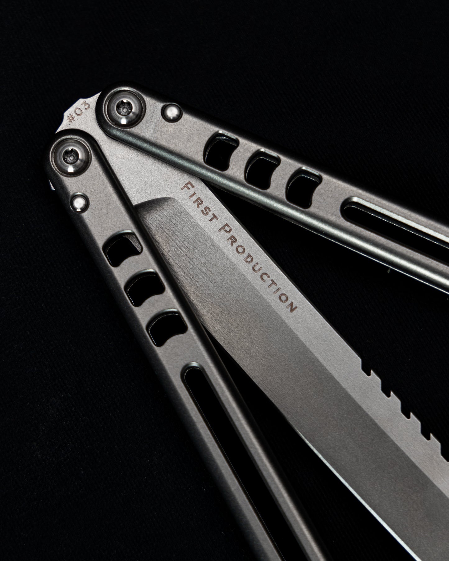 Madko Tanto Blade Engrave Close Up