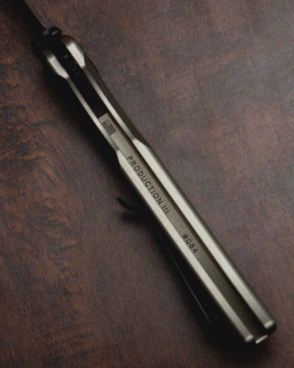Matte Silver Inked Surf Laser Engraving Close Up