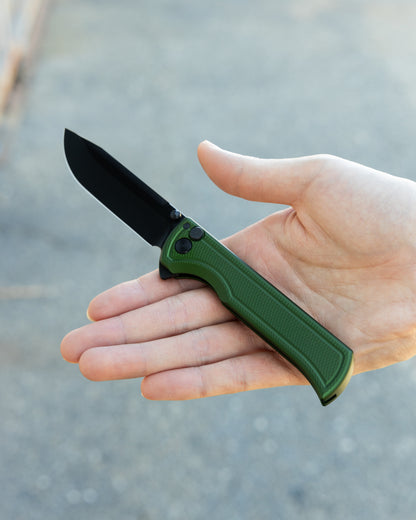 OD Green Inked Surf Open On Hand