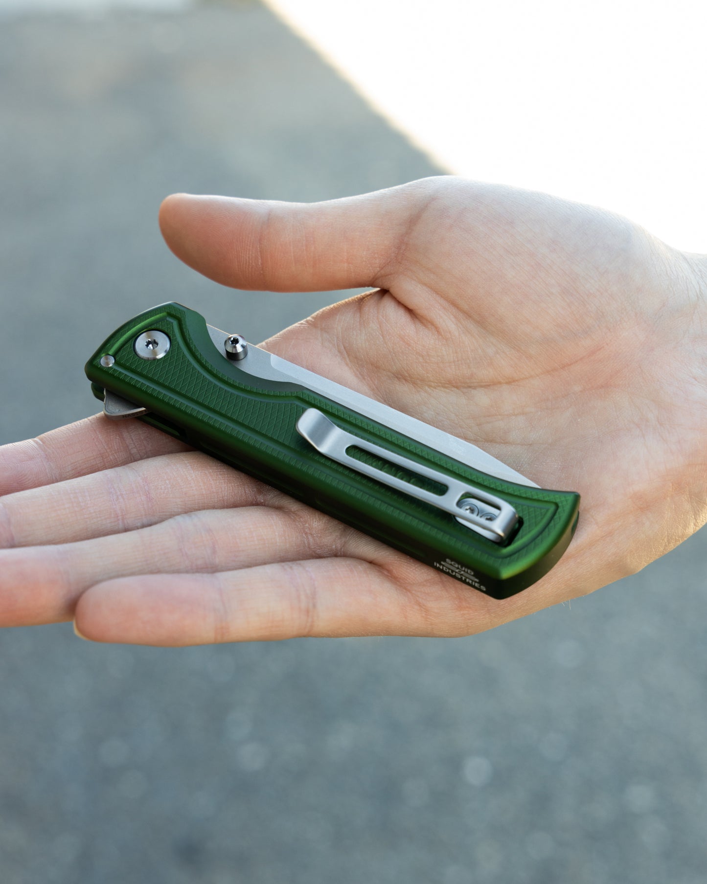 OD Green Surf Closed On Hand
