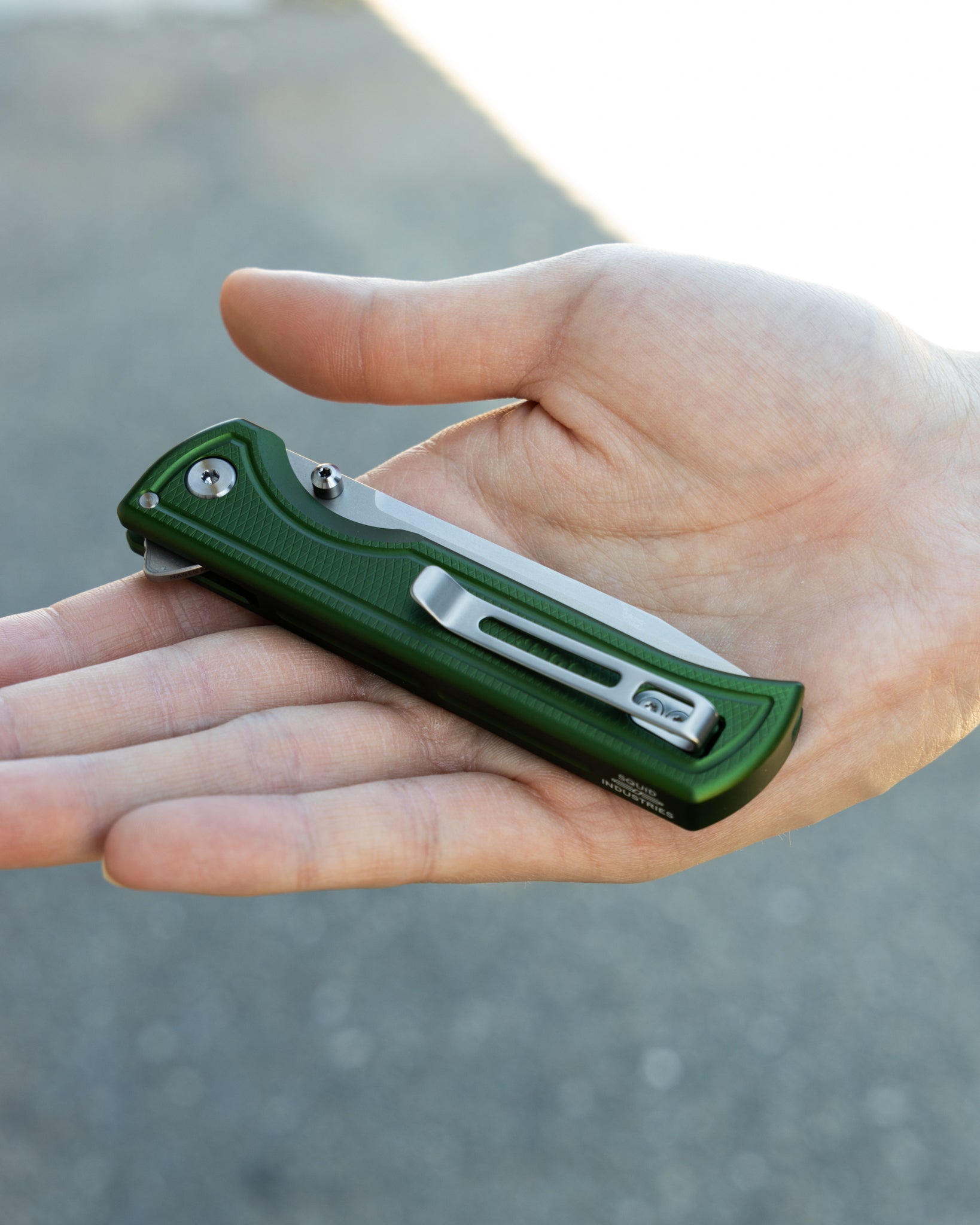 OD Green Surf Closed On Hand