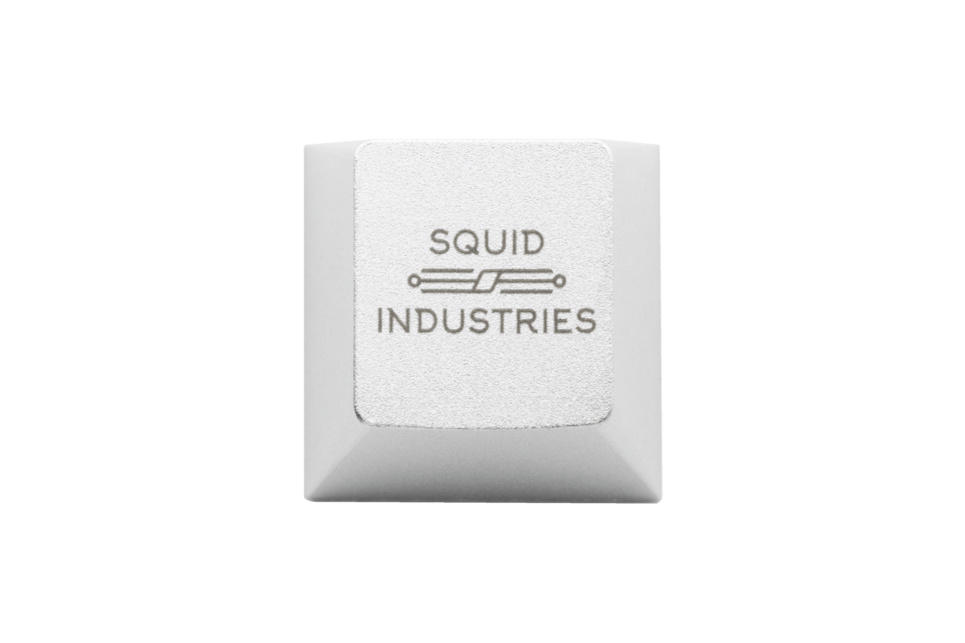 Squid Industries Keycap silver logo