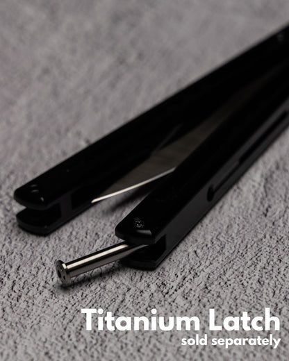 mutalisk titanium latch close up mark sold separately