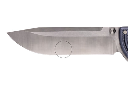 vertical scratch on horizontal blade